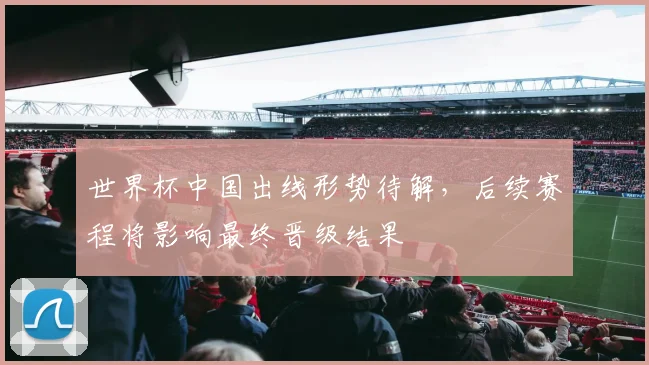世界杯中国出线形势待解,后续赛程将影响最终晋级结果